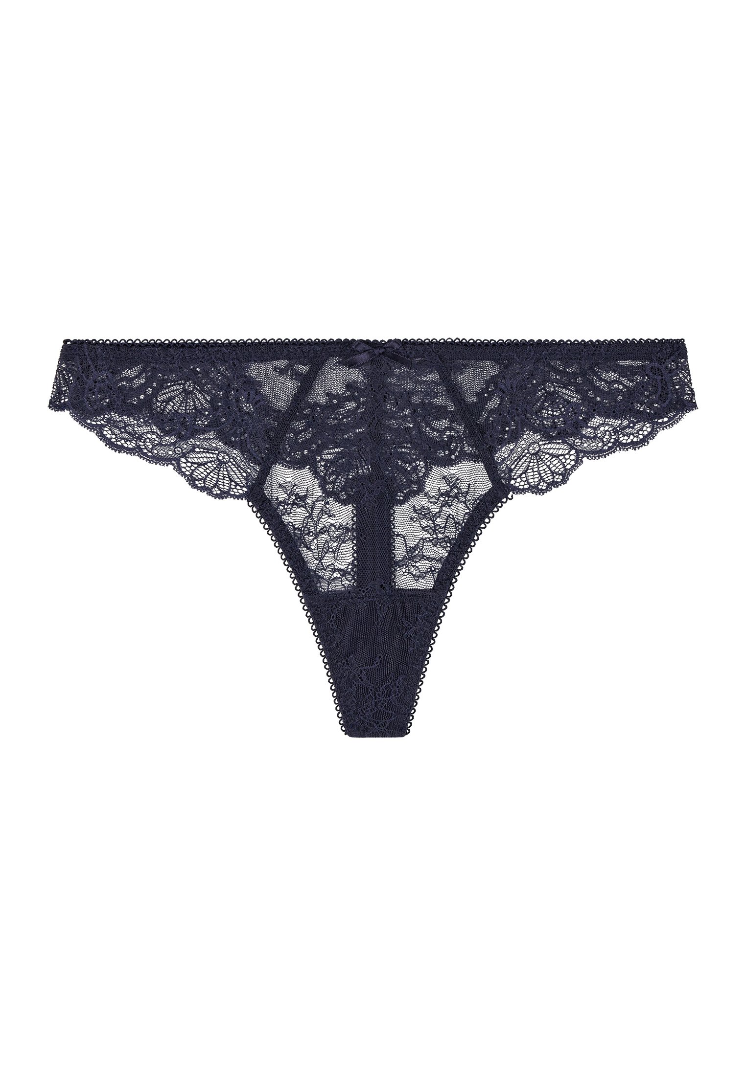 Cotton tanga AUBADE Blue