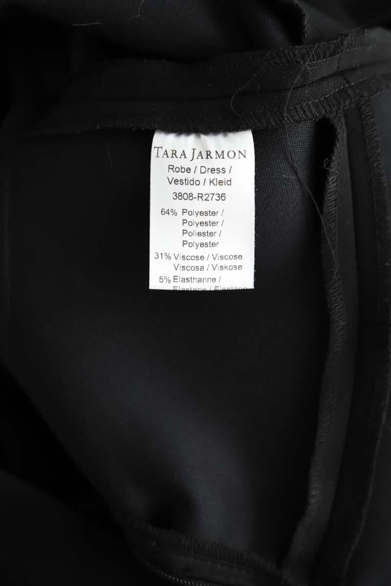 Black dress TARA JARMON - Seconde Main Black