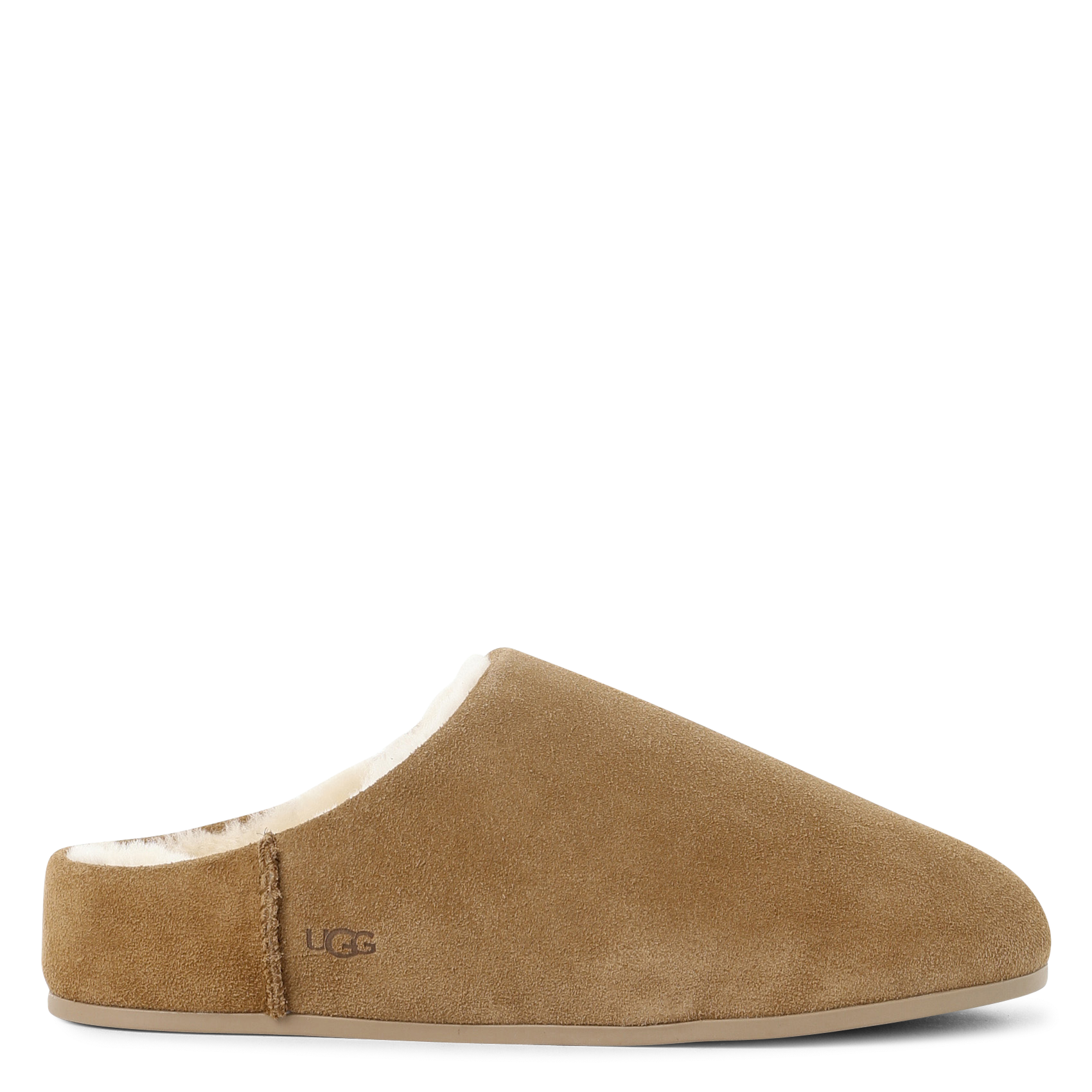 Chaussons en cuir velours UGG Marron