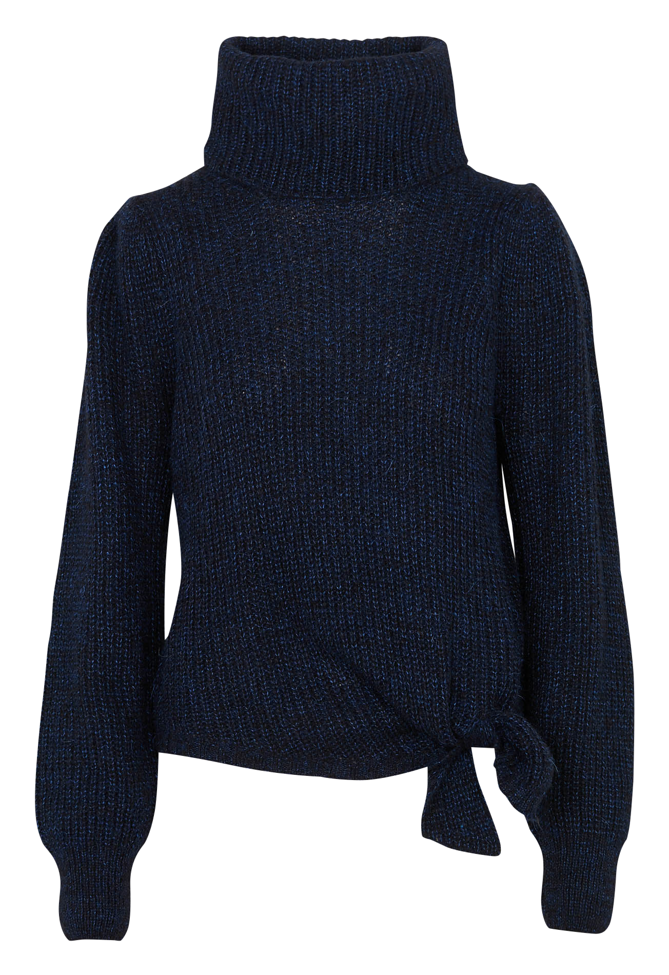 Rollkragenpullover aus Strick LA FEE MARABOUTEE Blau