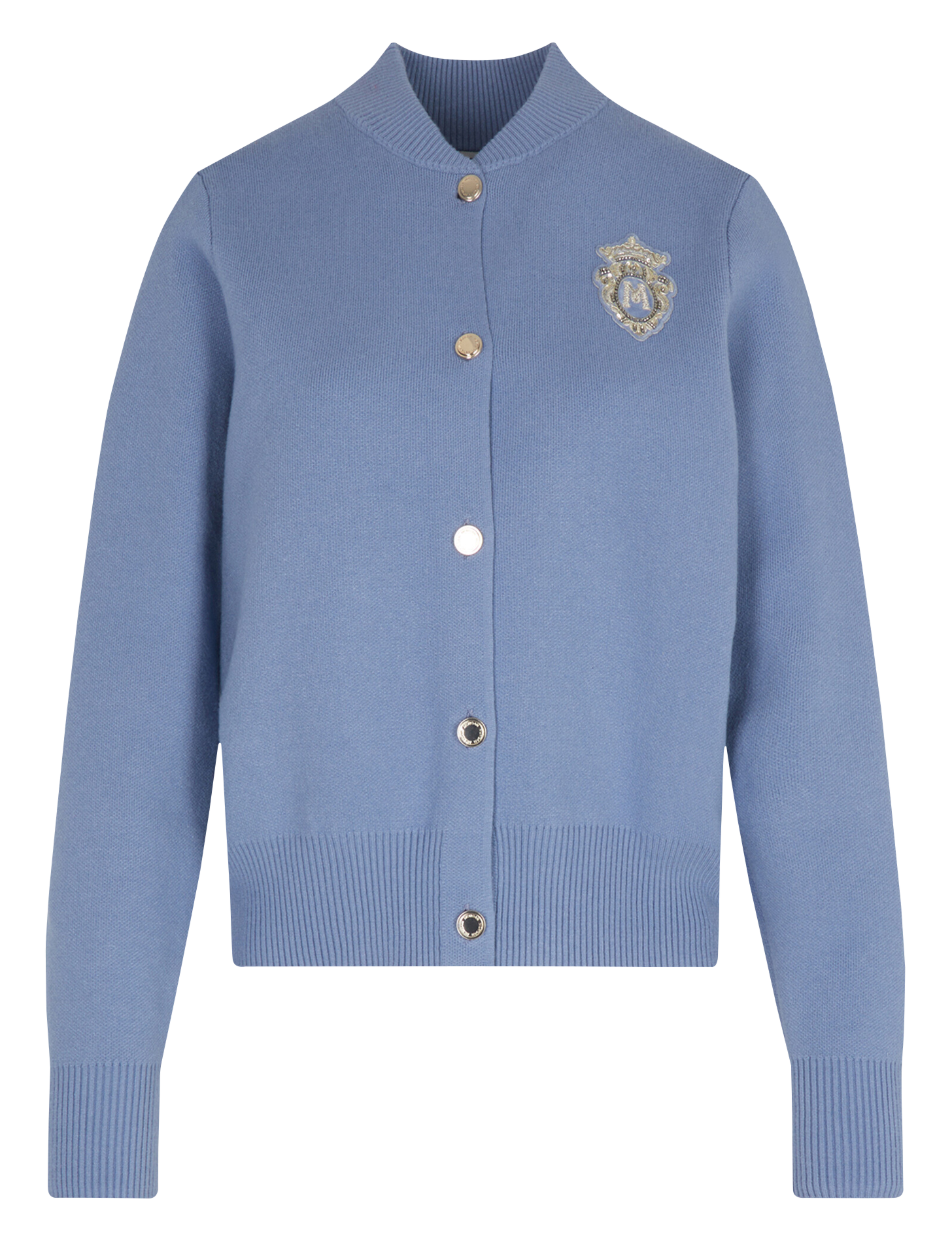 Teddy-Kragenweste MORGAN Blau