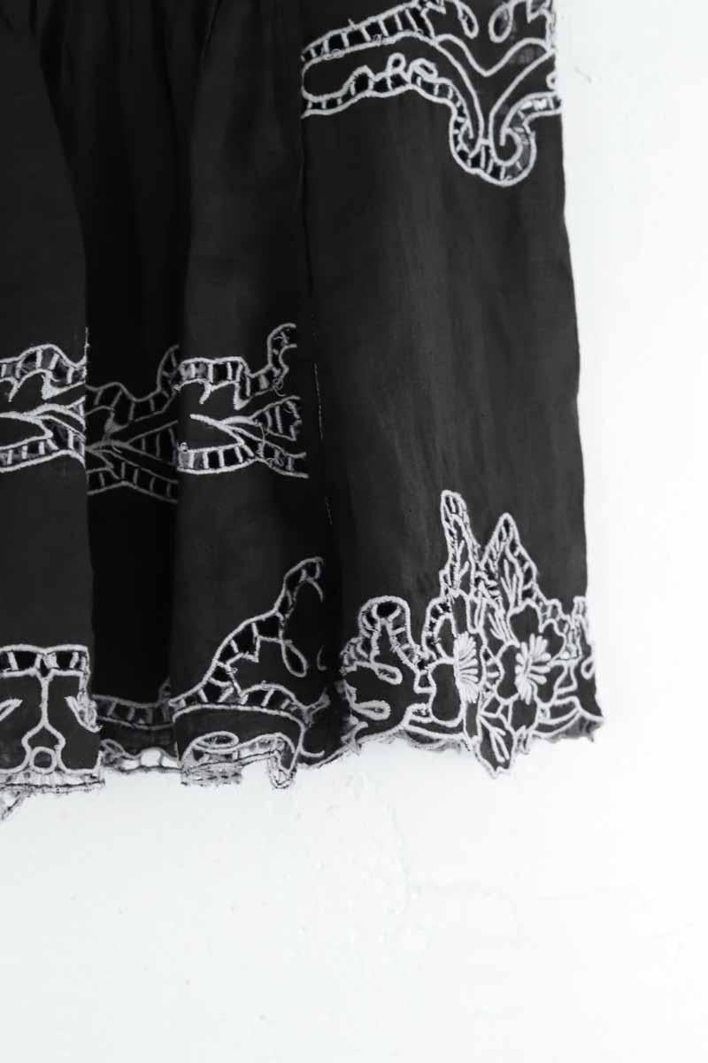 Cotton mini skirt ISABEL MARANT - Seconde Main Black