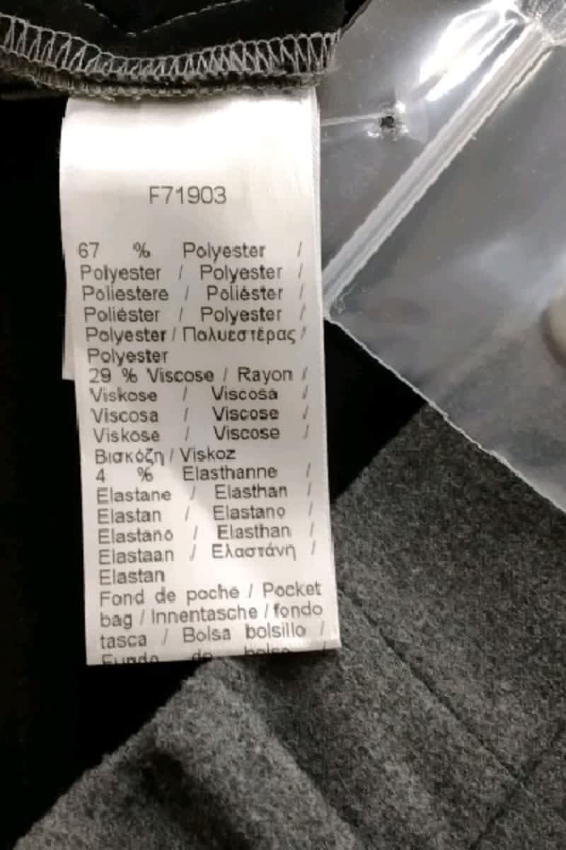 Wide trousers LACOSTE - SECONDE MAIN Grey