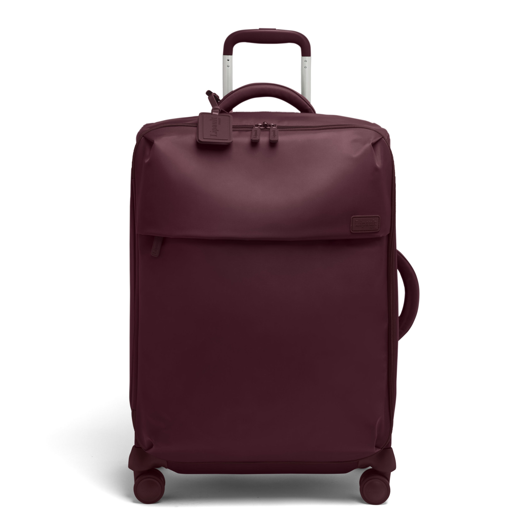 Feather suitcase 4 wheels size M LIPAULT Red