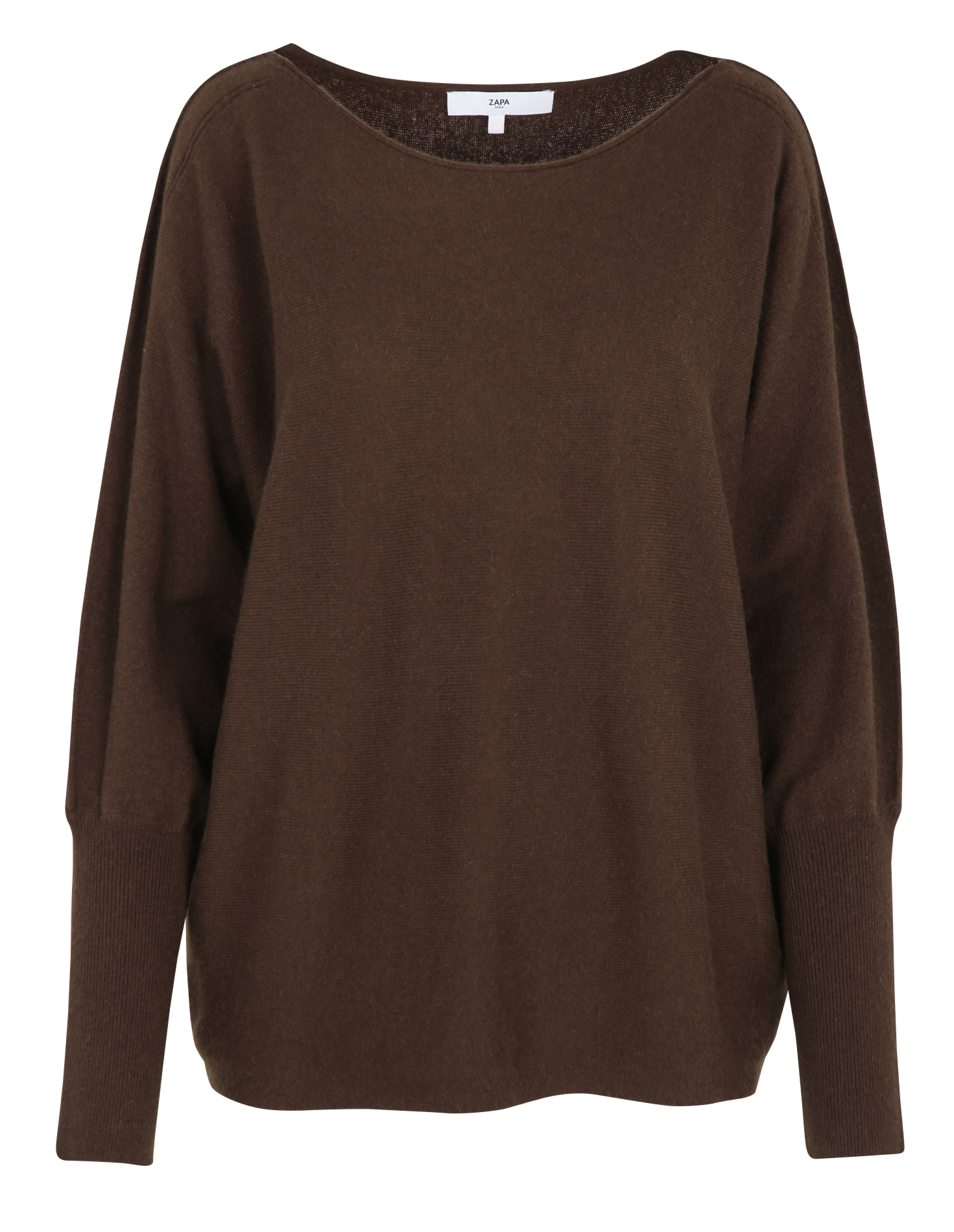 Pull col rond en cachemire ZAPA