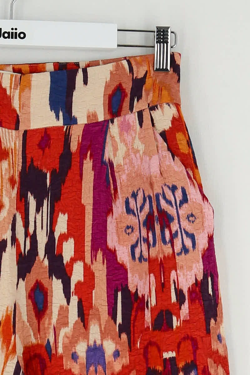 Wide trousers SEZANE - Seconde main Red