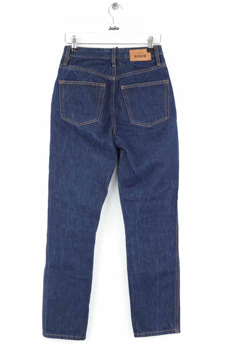 - Straight-leg jeans
- 5 pockets
- Straight cut
- Faded effect SEZANE - Seconde main Blue