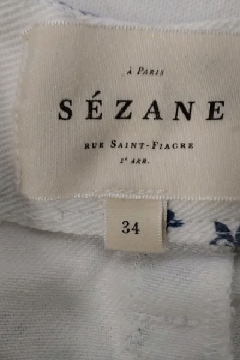 Mini skirt SEZANE - Seconde main White