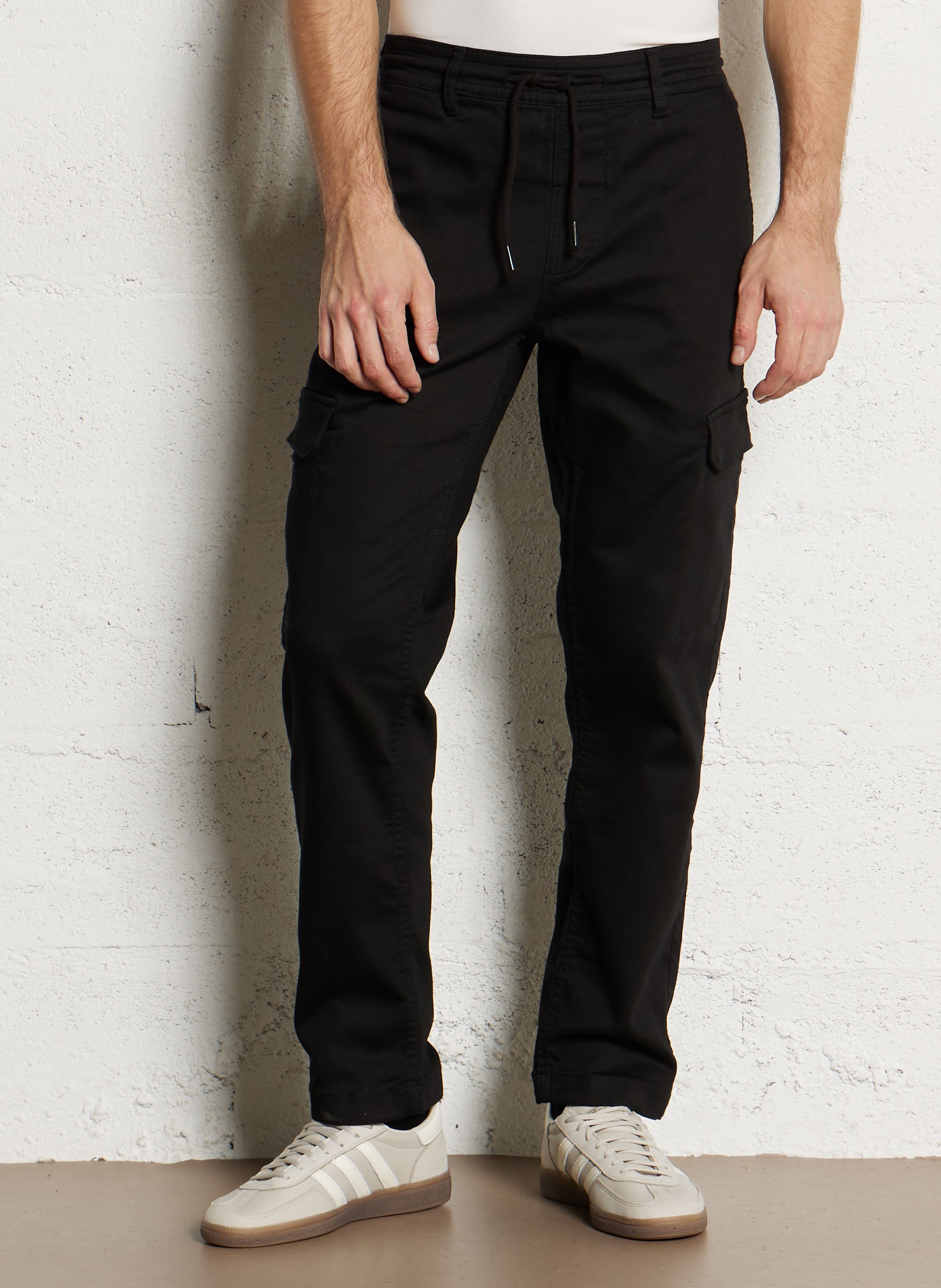 Hose aus Baumwoll-Mix, Slim Fit PEPE JEANS Schwarz