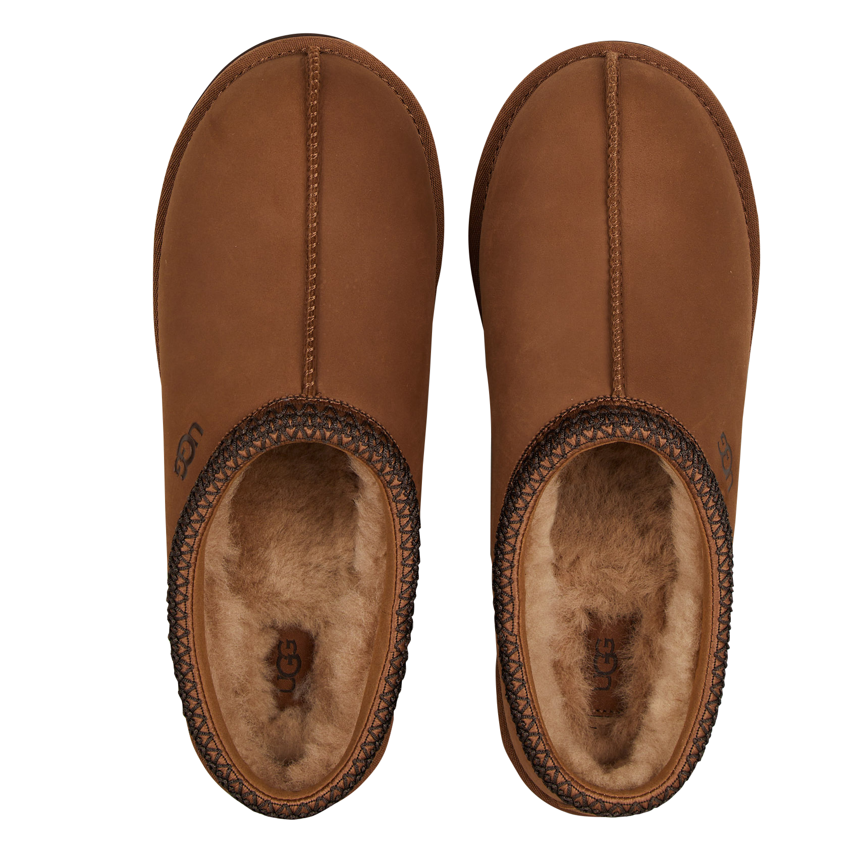 Leather-mix clogs UGG Brown