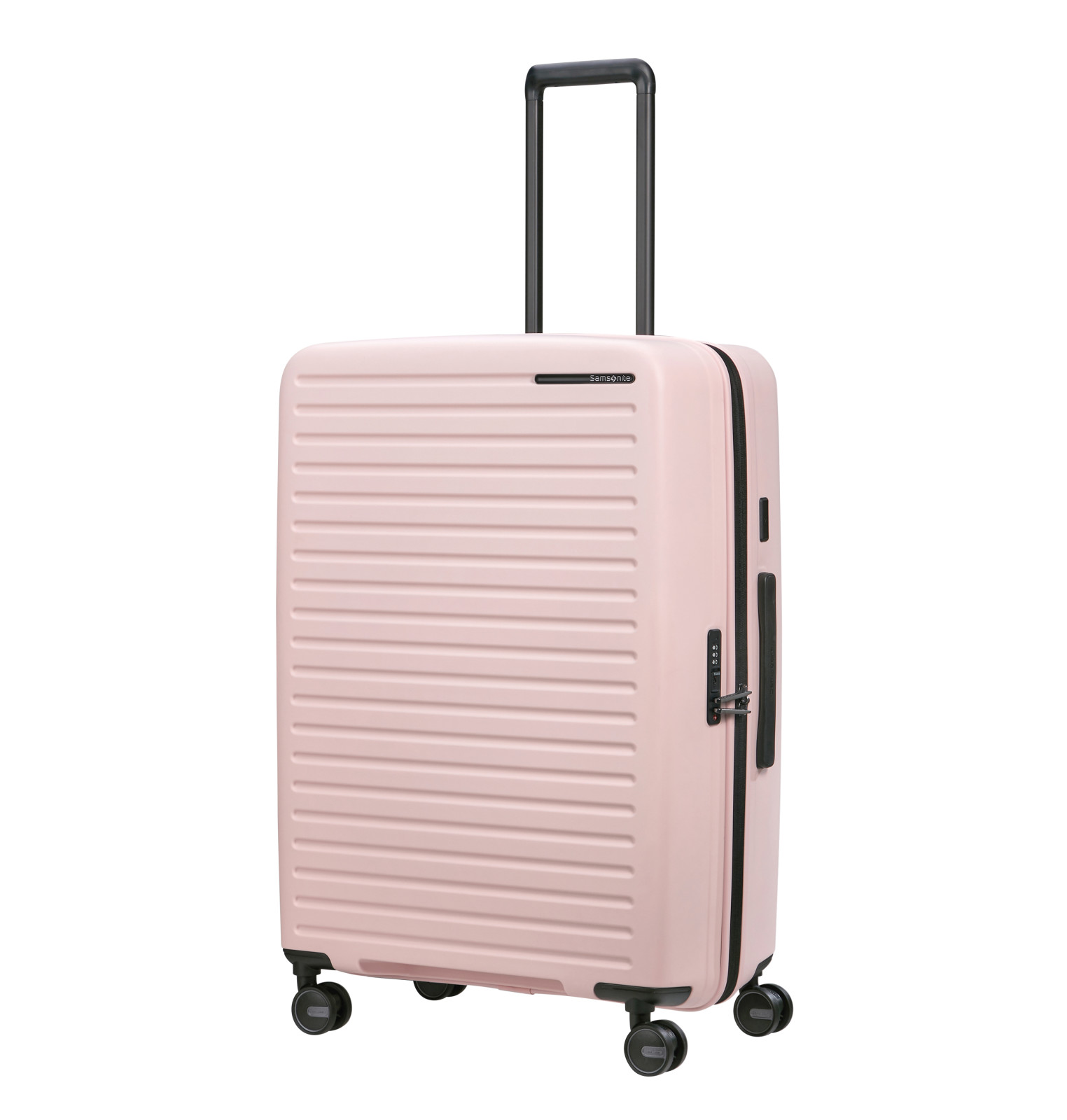 Restackd 4-Wheel Large Suitcase SAMSONITE Pink