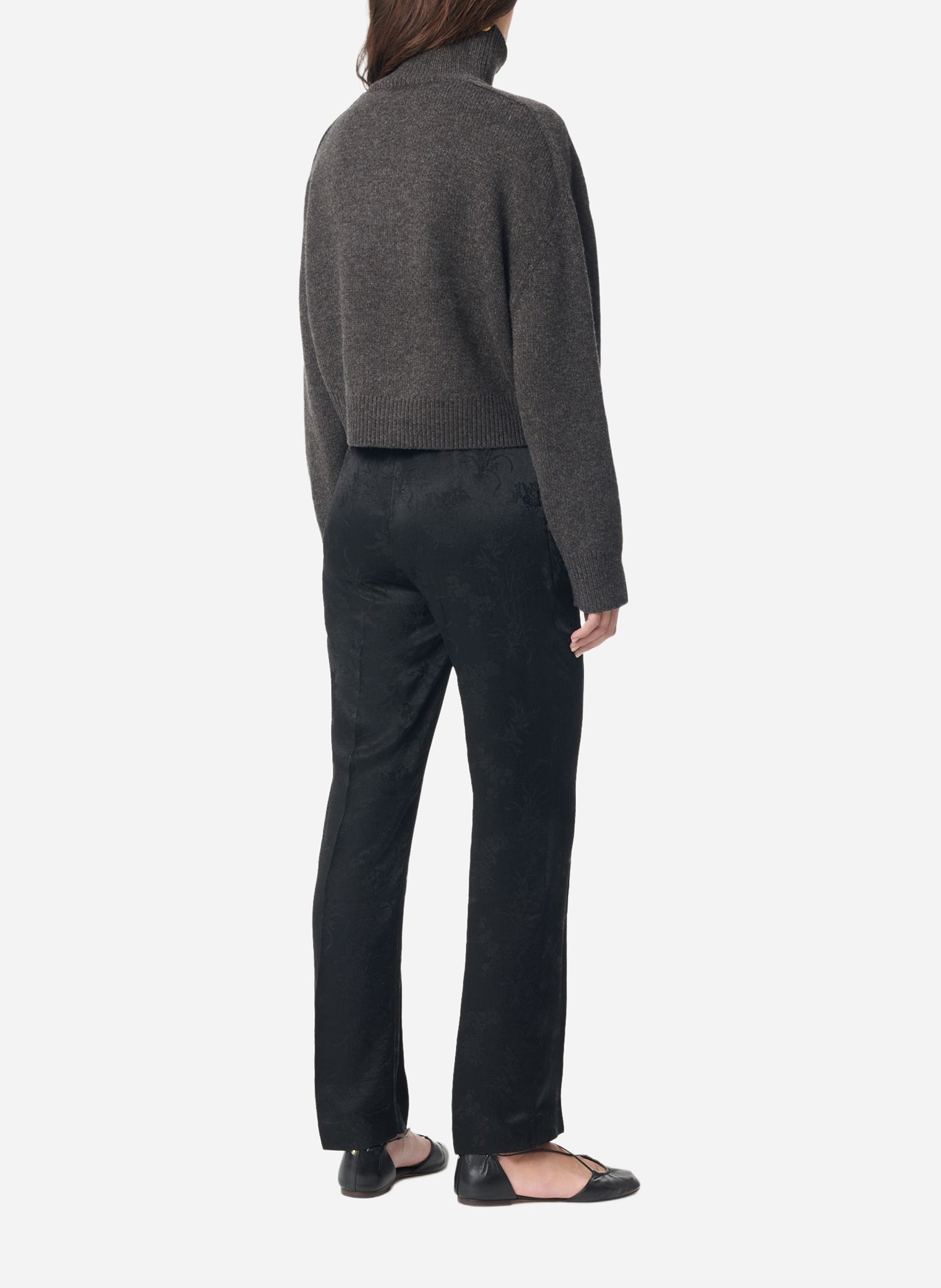 Anorak acolchado brillante con capucha VANESSA BRUNO Negro