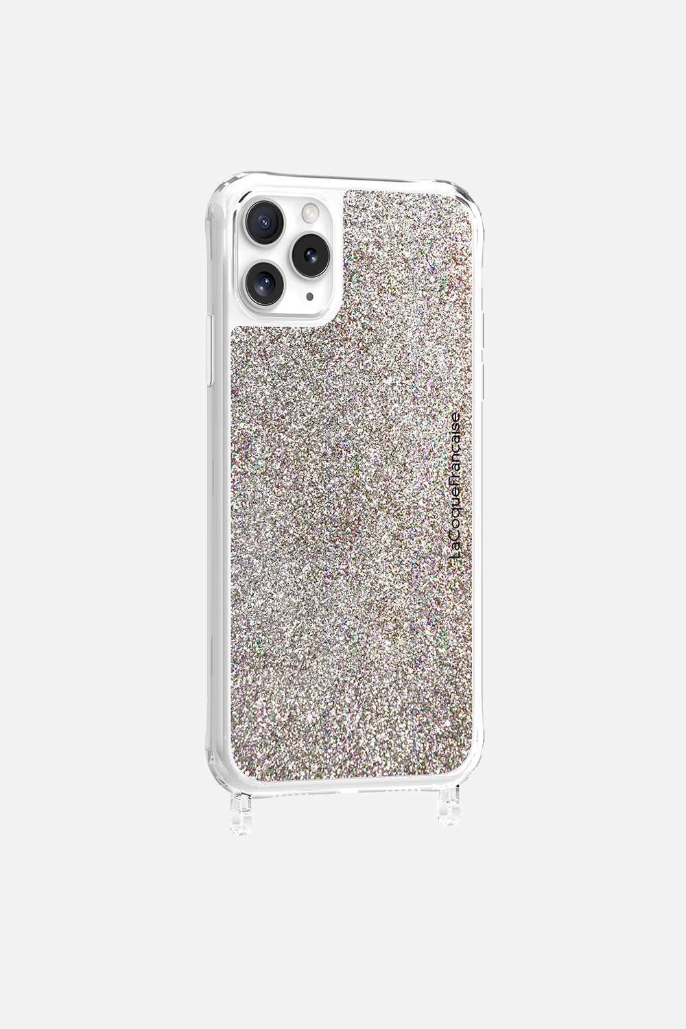 Glitter phone case with rings for iPhone 11 Pro LA COQUE FRANCAISE Multicolored
