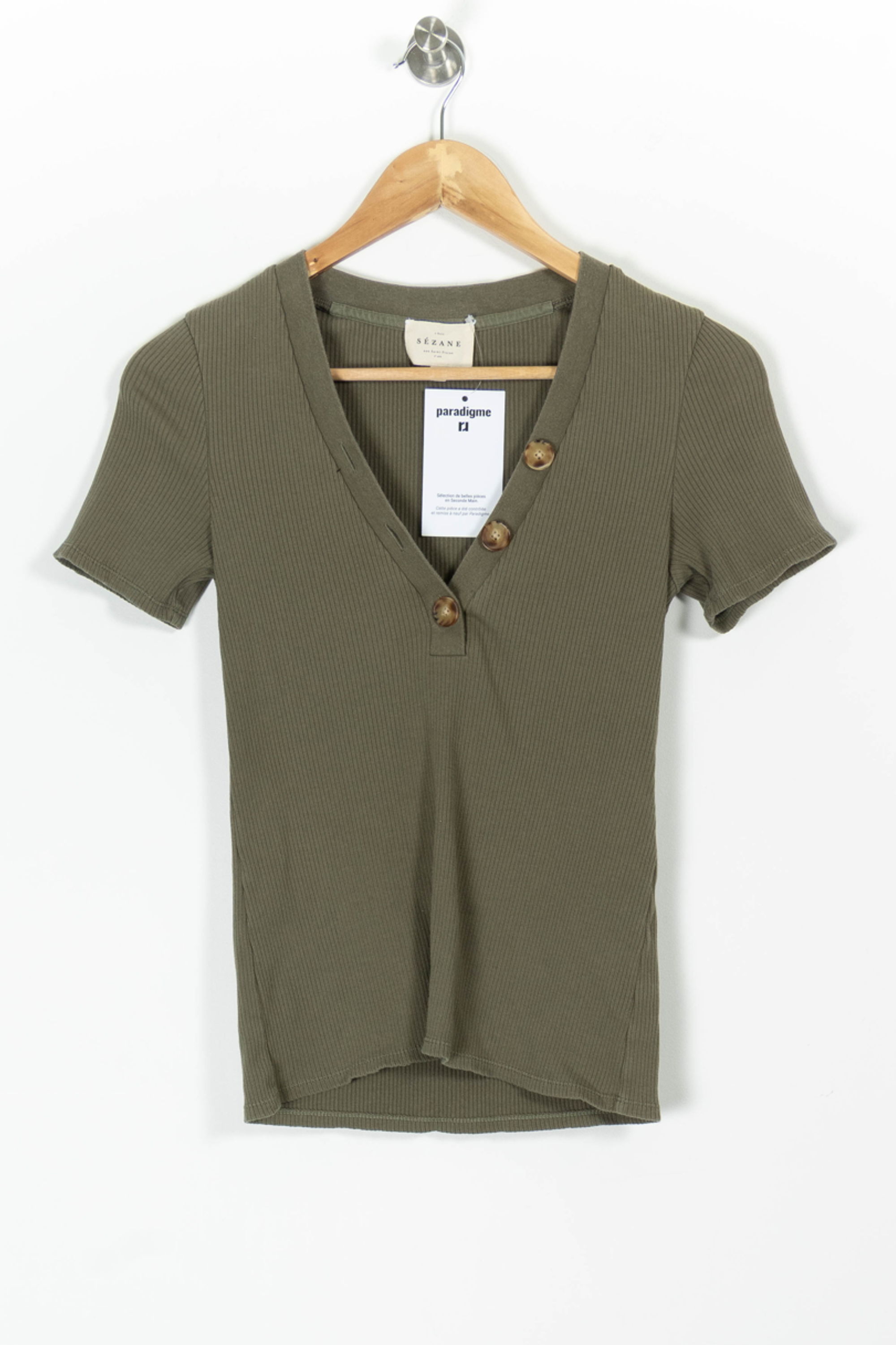 Top & débardeur SEZANE - Seconde main Vert