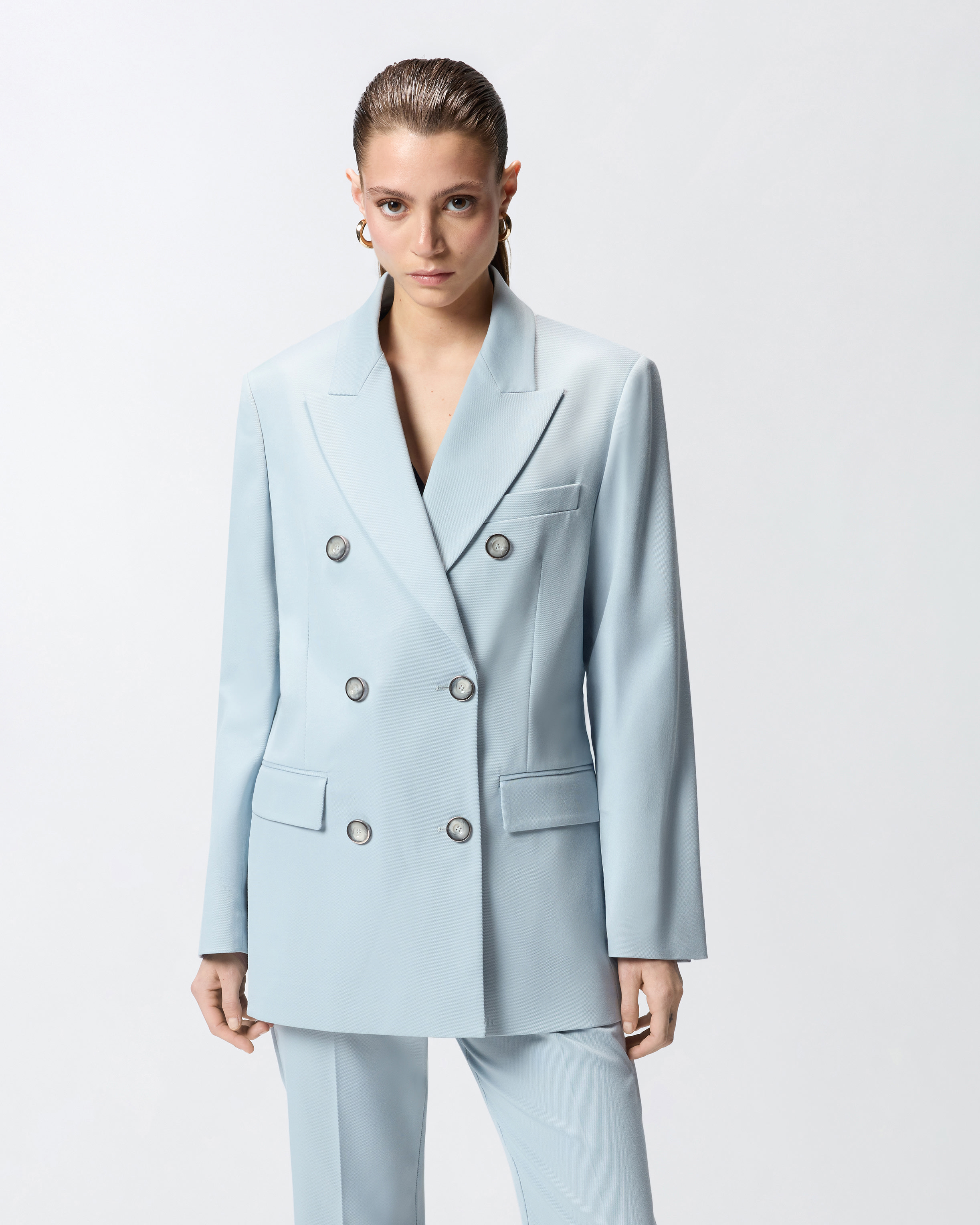 Veste croisée PINKO Bleu