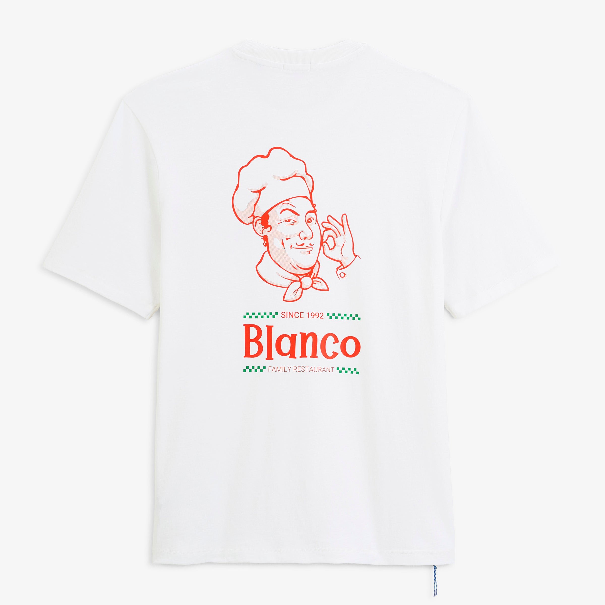 Short-sleeve printed T-shirt SERGE BLANCO White