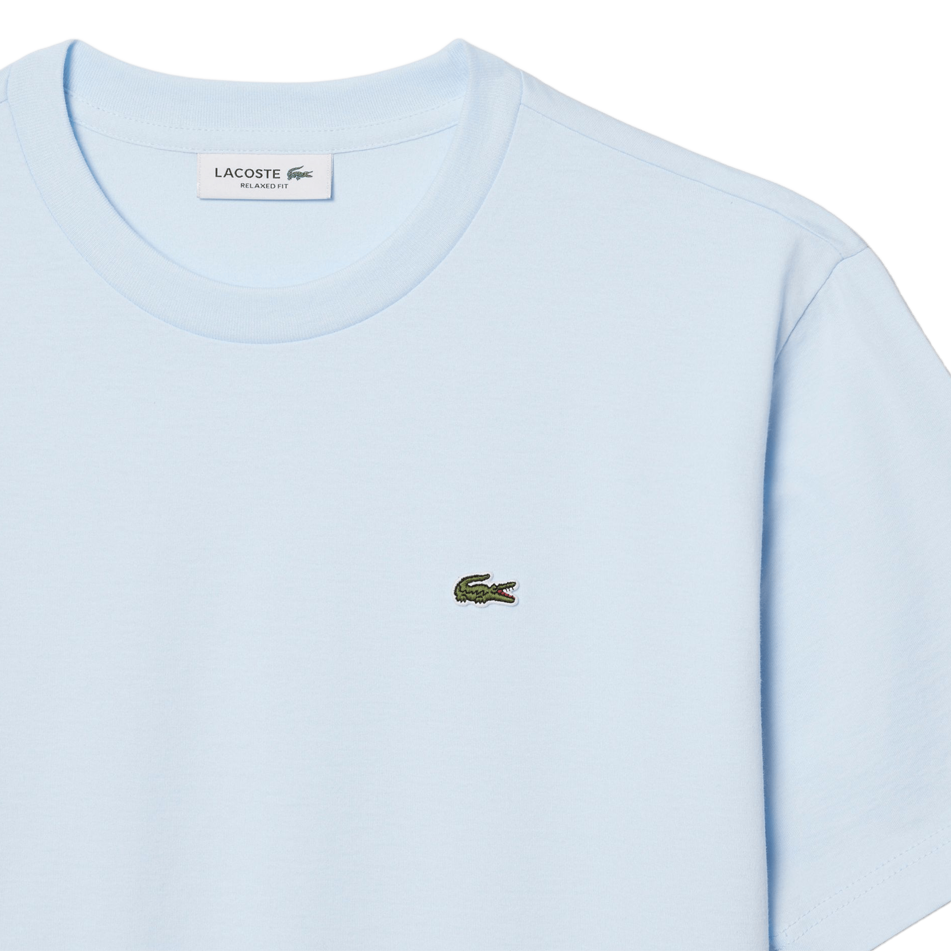 Short-sleeved cotton T-shirt LACOSTE Blue