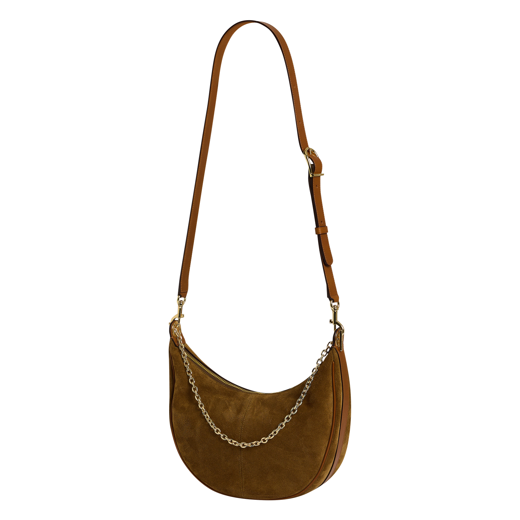 Sac bandoulière en cuir GERARD DAREL Beige