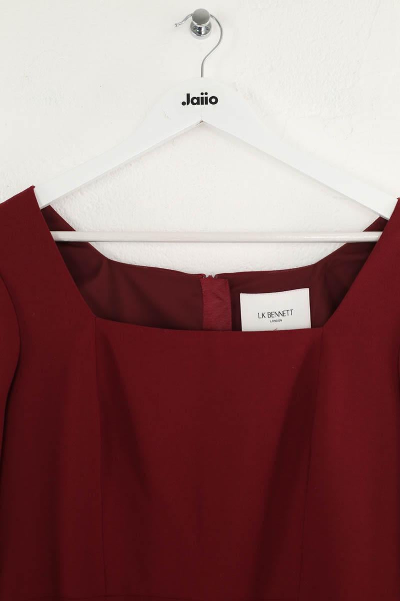 Burgundy dress LK BENNETT - Seconde Main Red