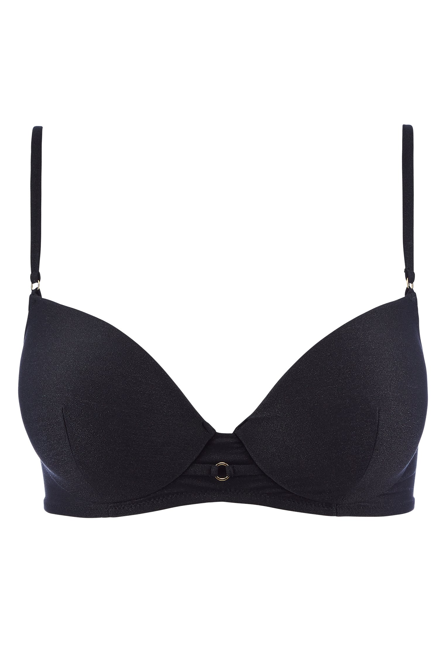 Amour Précieux Diamant black  push-up shell bra AUBADE Black
