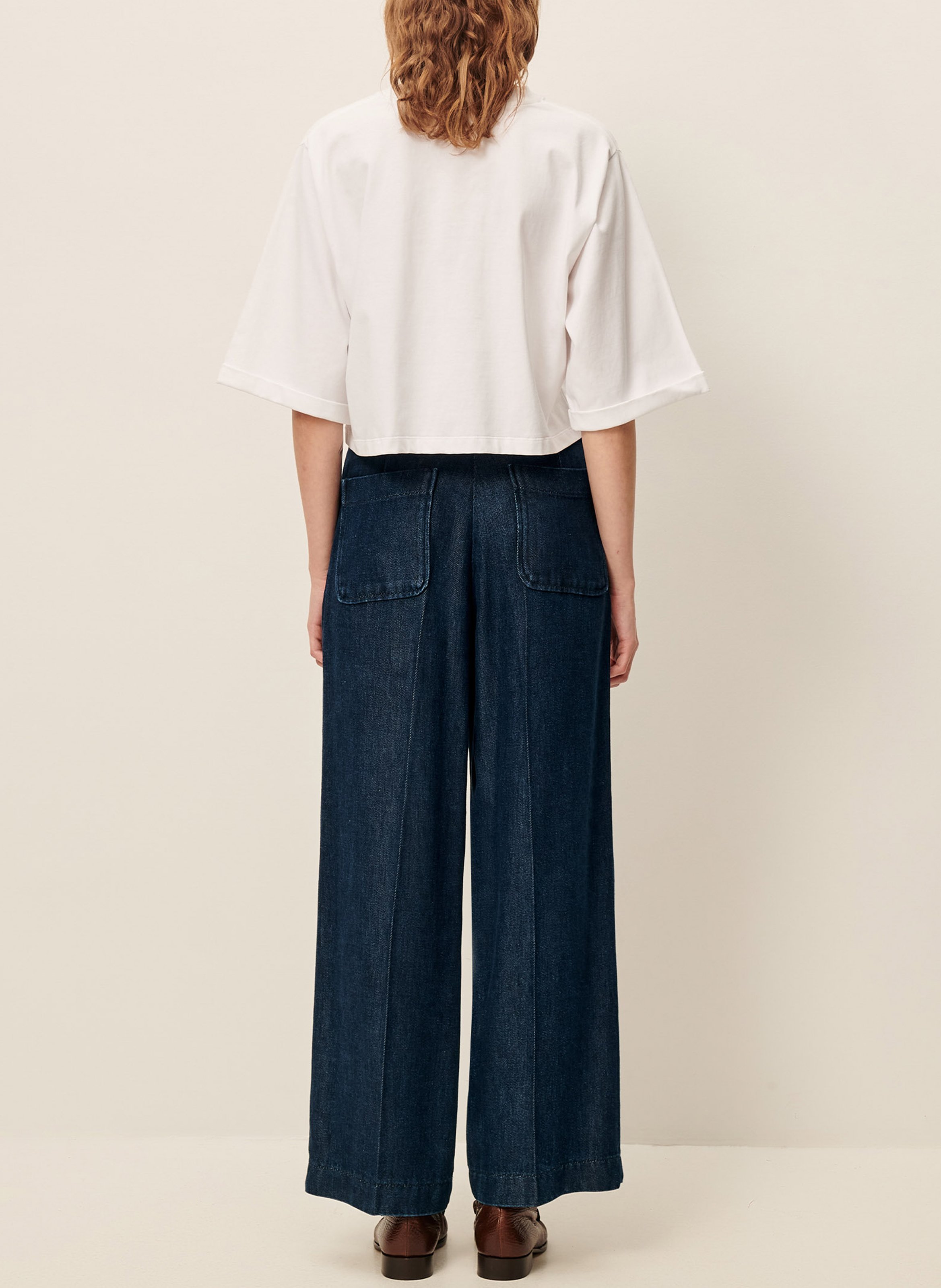 Carrot trousers SESSUN Blue