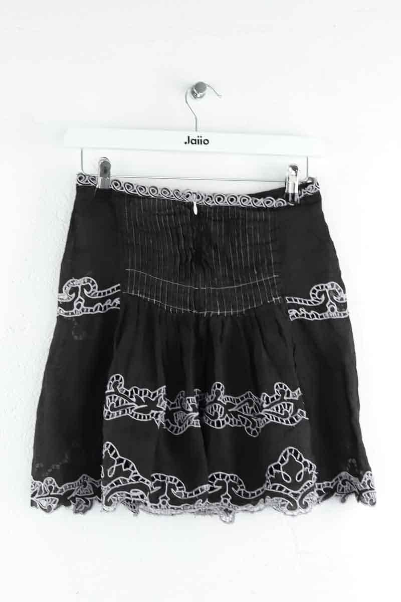 Cotton mini skirt ISABEL MARANT - Seconde Main Black