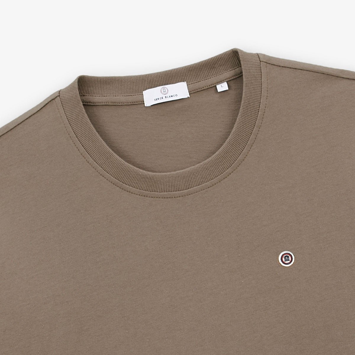 Short-sleeved T-shirt SERGE BLANCO Brown