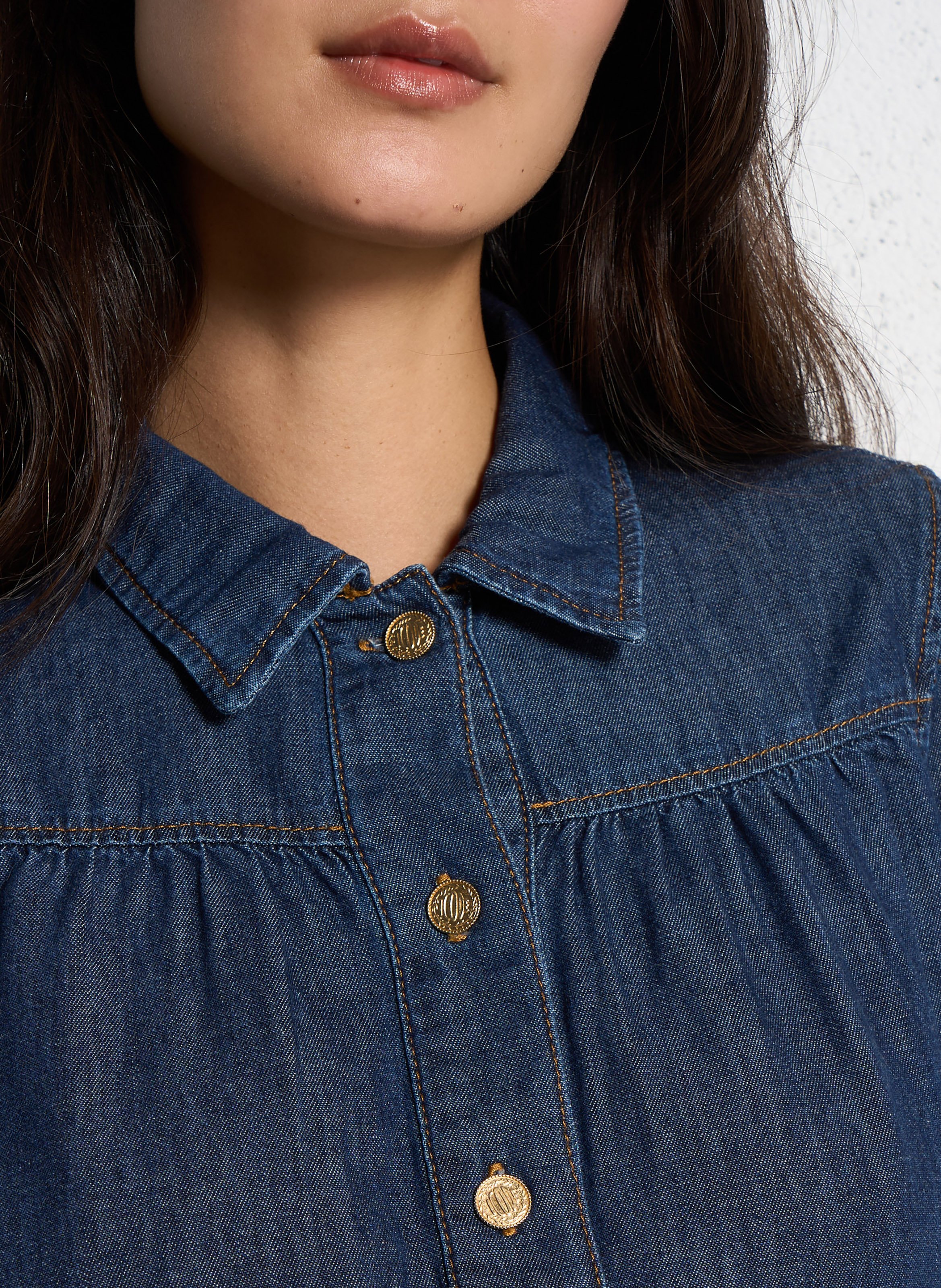 Denim shirt I CODE Blue