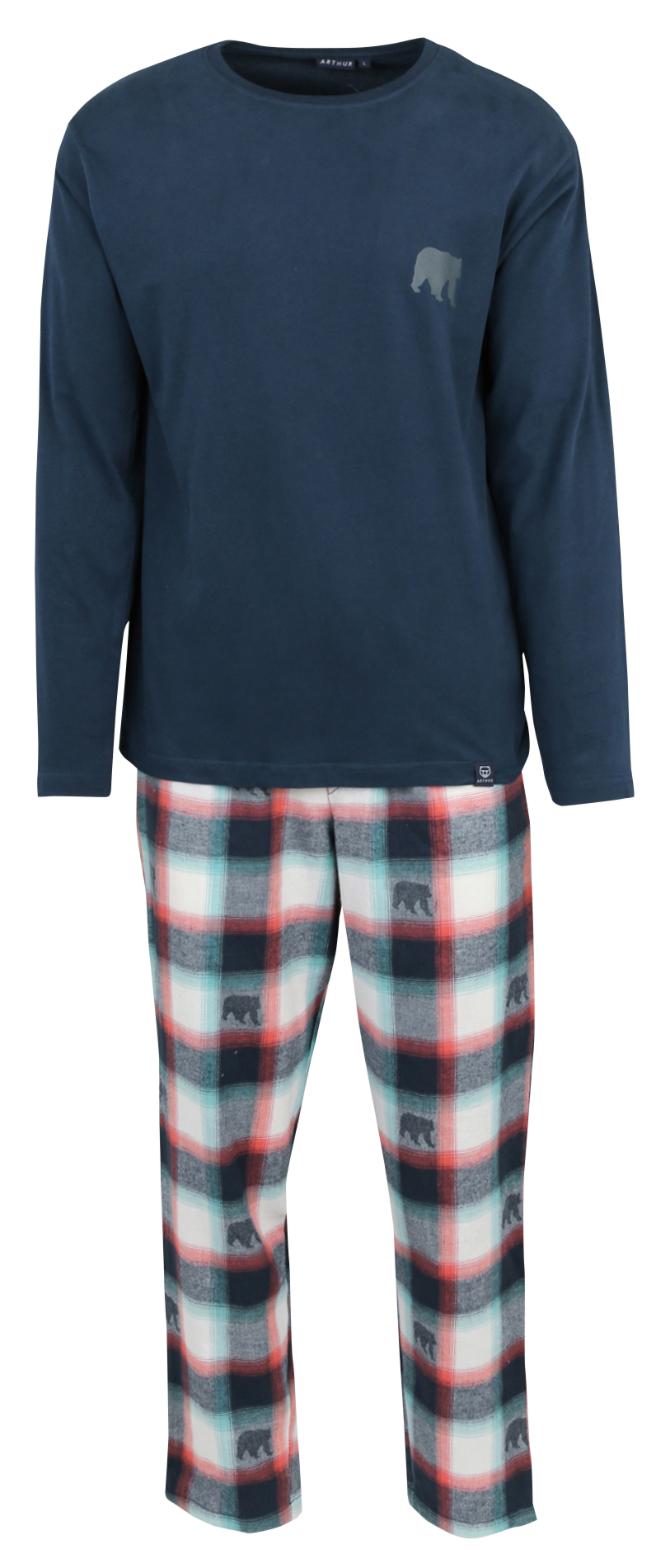 Pyjamaset met beermotief ARTHUR Veelkleurig