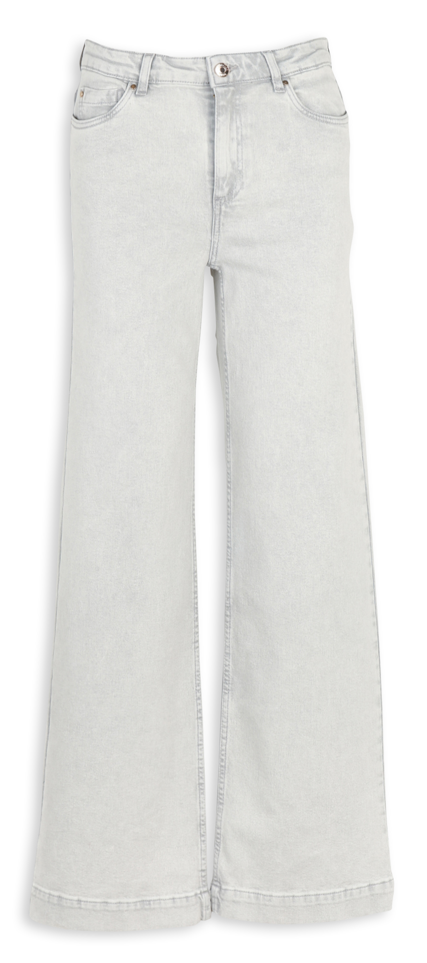 Jean droit en coton mélangé MAISON 123 Gris