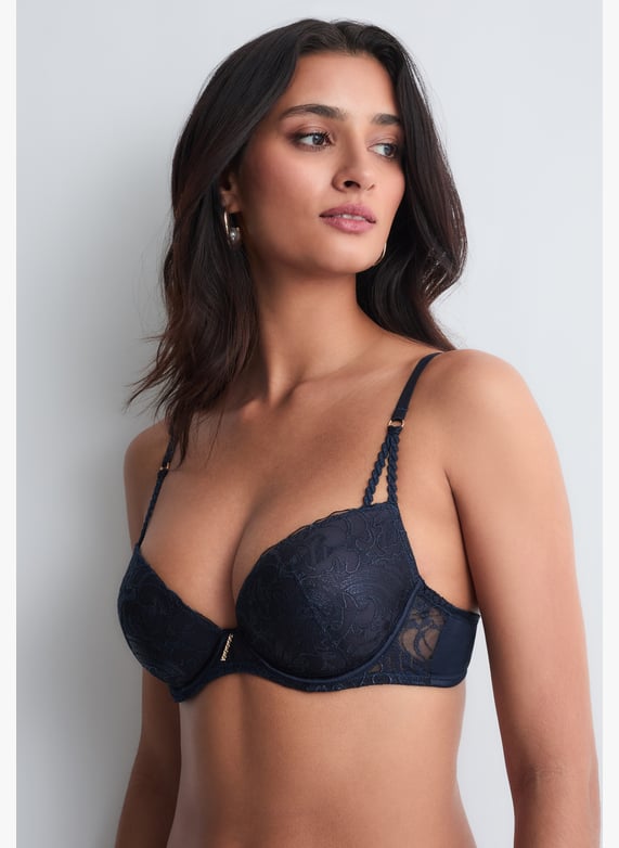 Push-up bra with molded cups | Blue by AUBADE Push-up bra with molded cups Blue