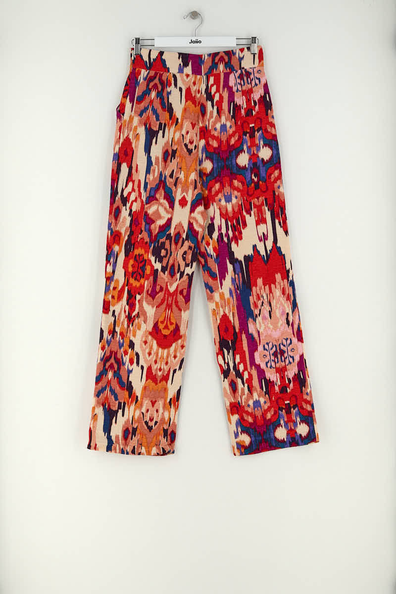 Wide trousers SEZANE - Seconde main Red
