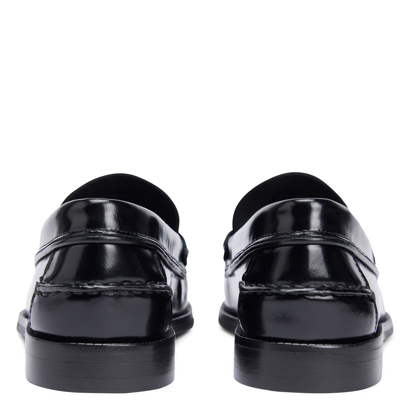 Mocassins en cuir TOMMY HILFIGER Noir