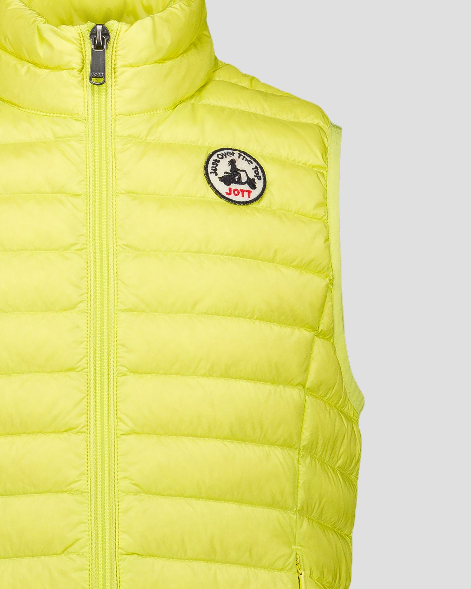 Zoe children's sleeveless puffer jacket JOTT Yellow