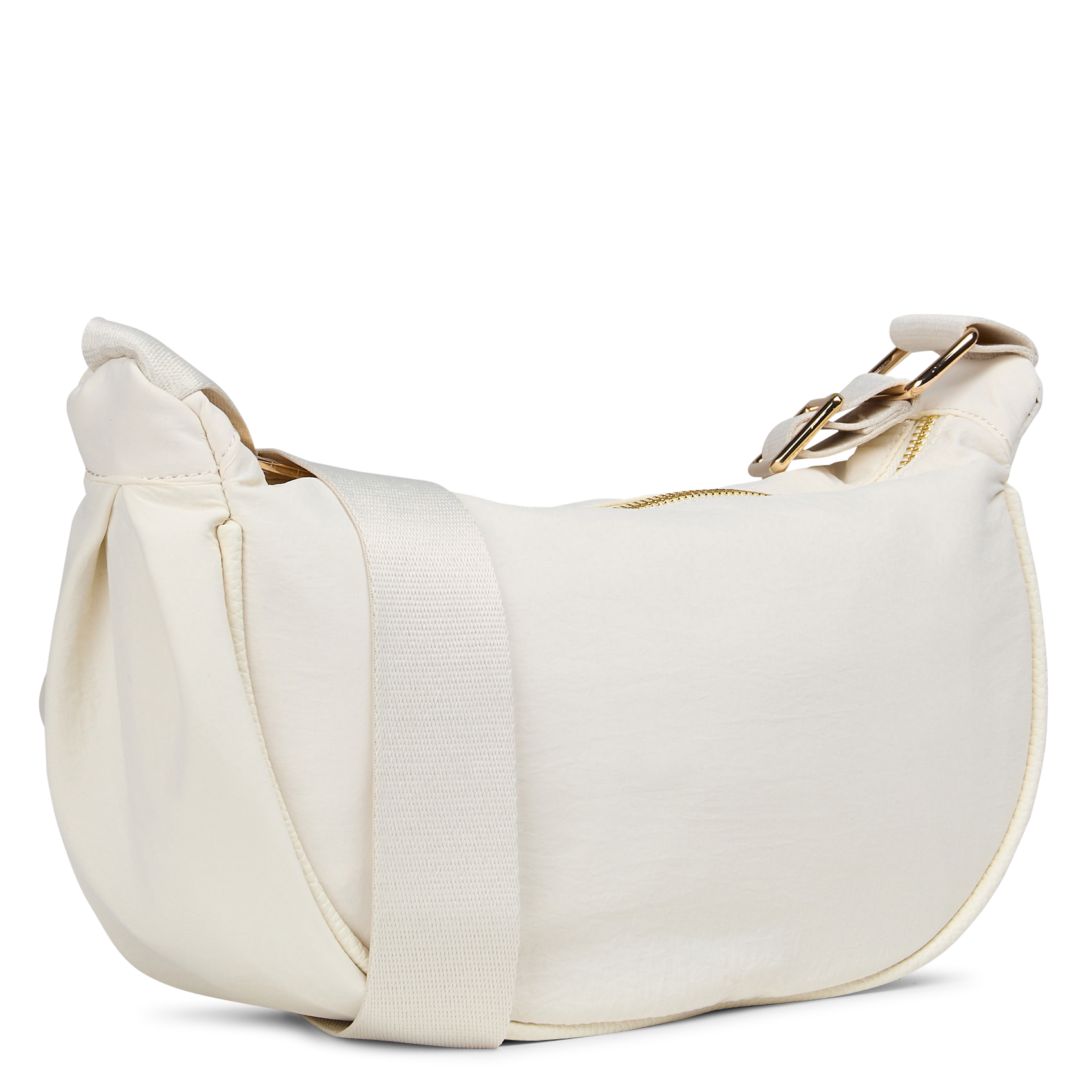 Bolso de banana con pedrería AU PRINTEMPS PARIS Beige