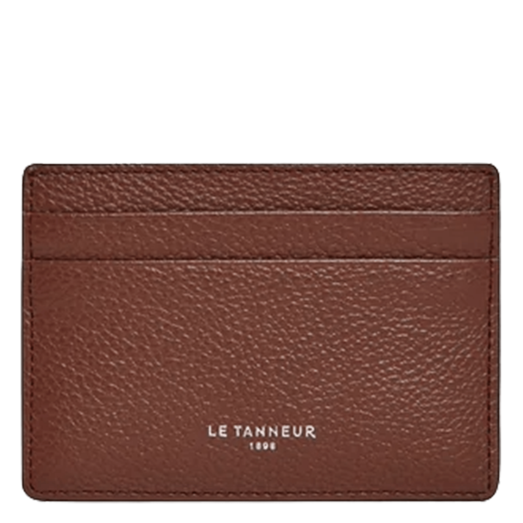 - 100 % Leder, - 6 Kartenschlitze, - 1 zentrale Tasche, - Maße: B10 x H7 cm. LE TANNEUR