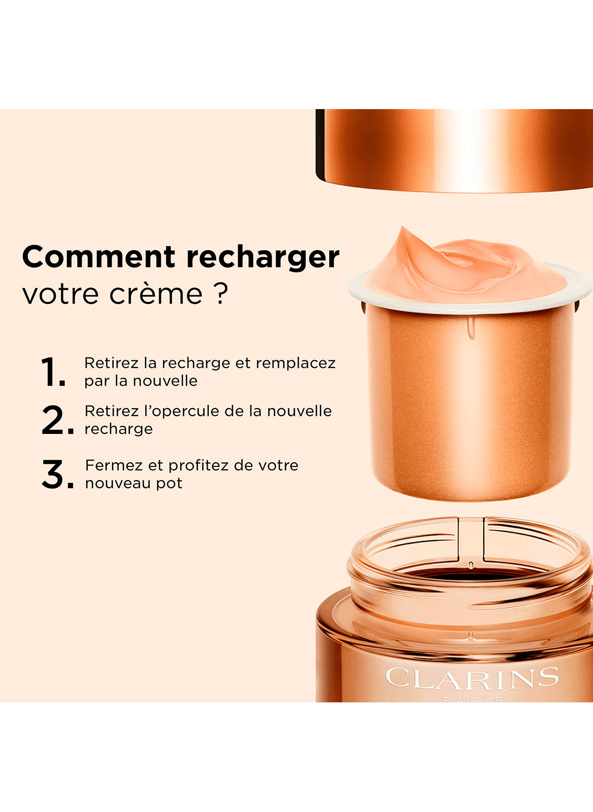 Extra-Firming Energy Recharge - Anti-Aging Day Cream for Firmness & Radiance CLARINS No color