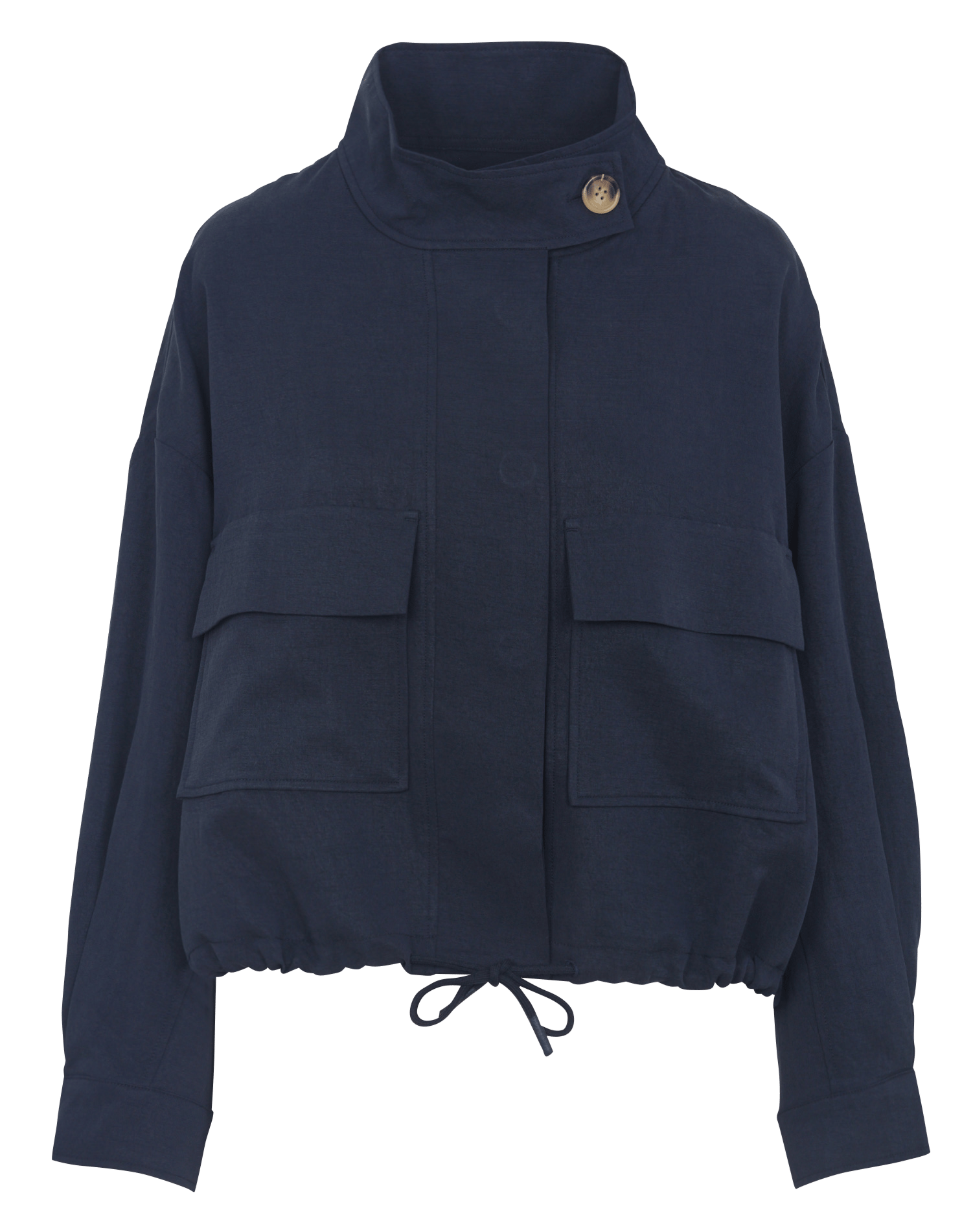 Veste courte col montant SUNCOO Bleu