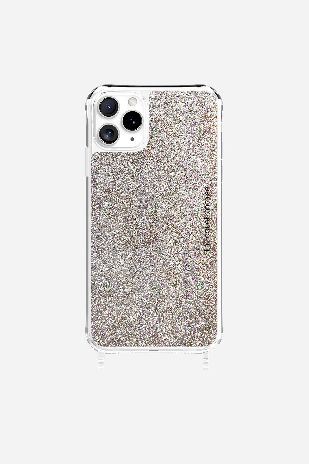 Glitter phone case with rings for iPhone 11 Pro LA COQUE FRANCAISE Multicolored