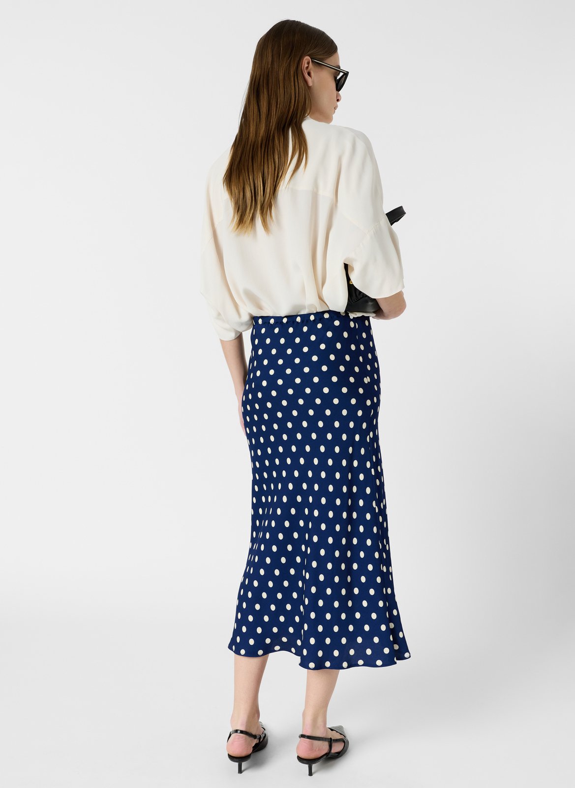 Midirock mit Punkten GERARD DAREL Blau