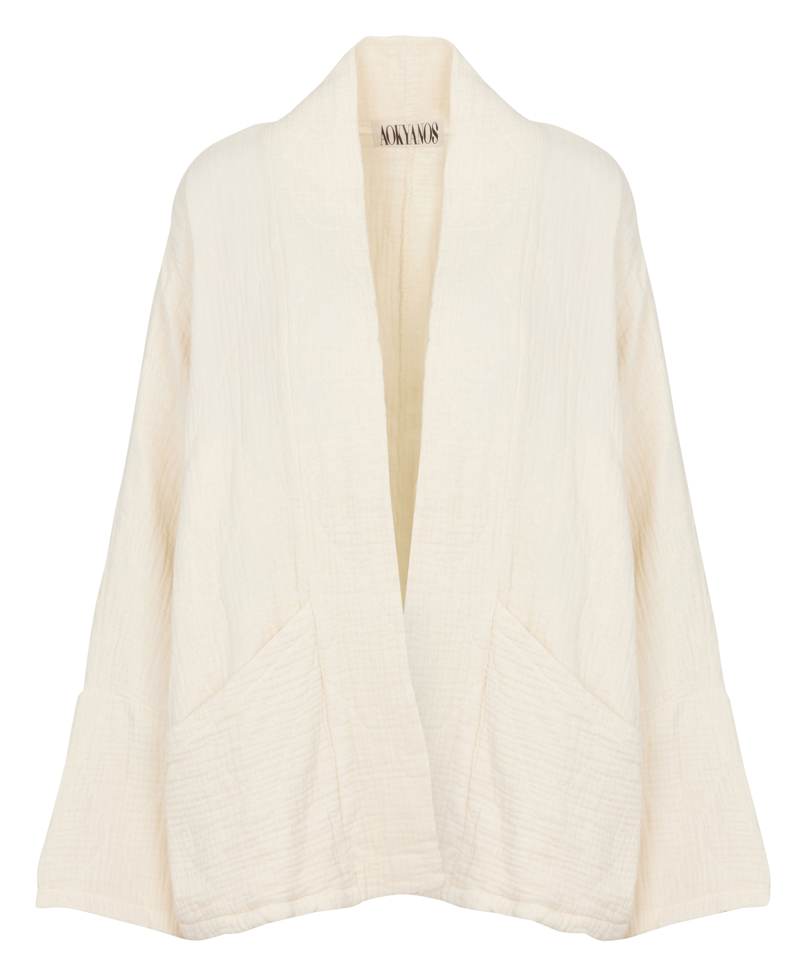 Veste oversize en coton AOKYANOS Beige