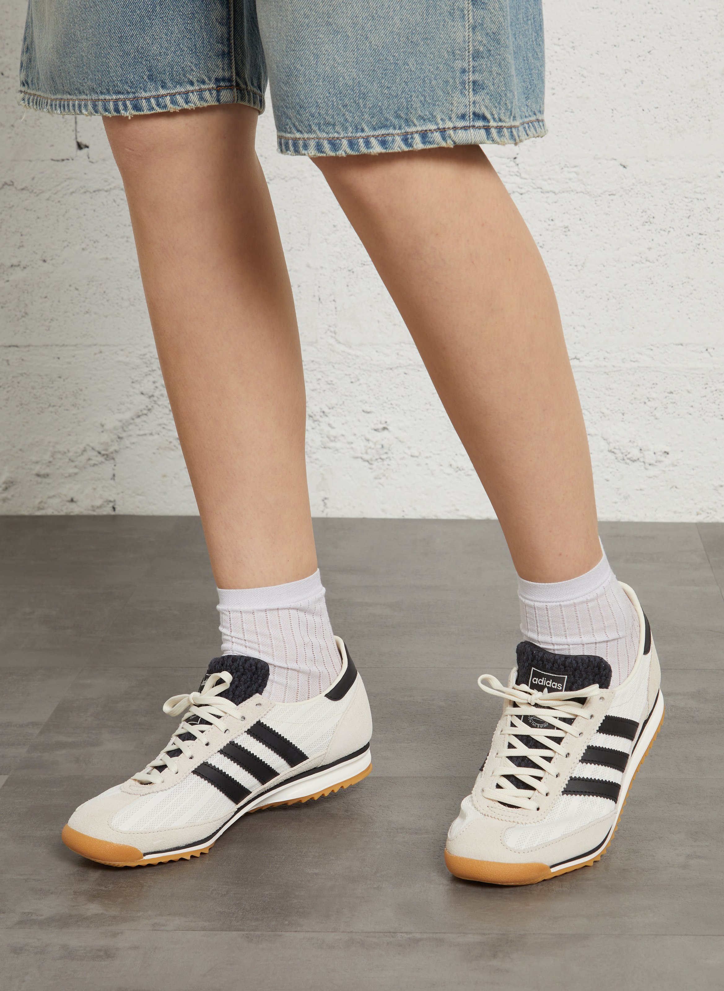 Canvas-Sneaker ADIDAS Weiss