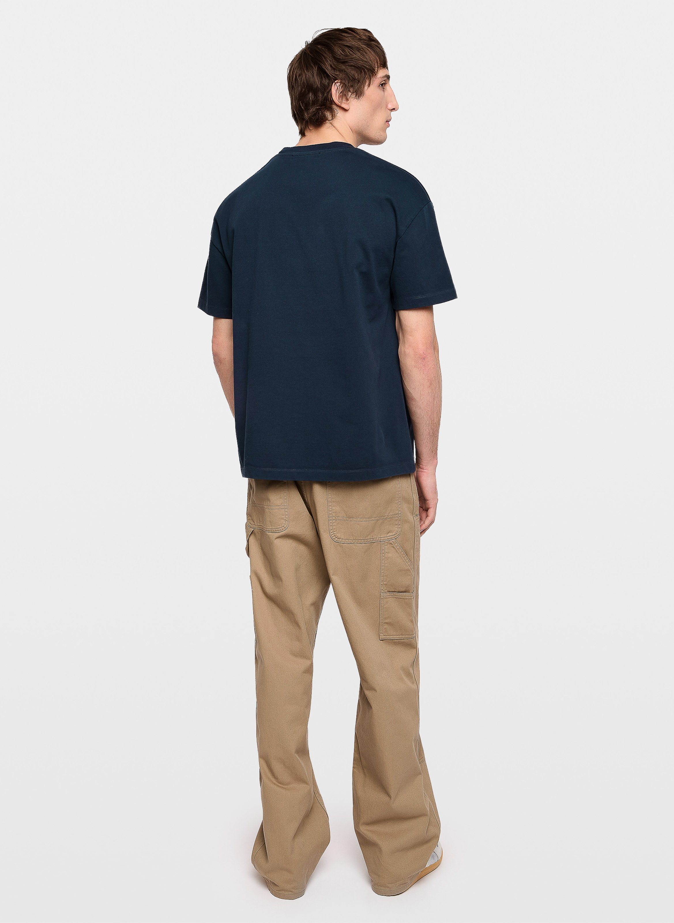 T-shirt met ronde hals van biologisch katoen ZADIG&VOLTAIRE Blauw