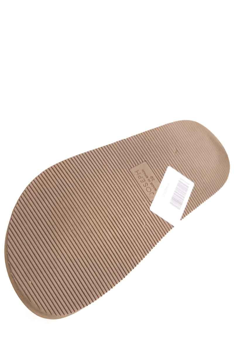 Faux leather sandals JOSEPH - Seconde Main Brown