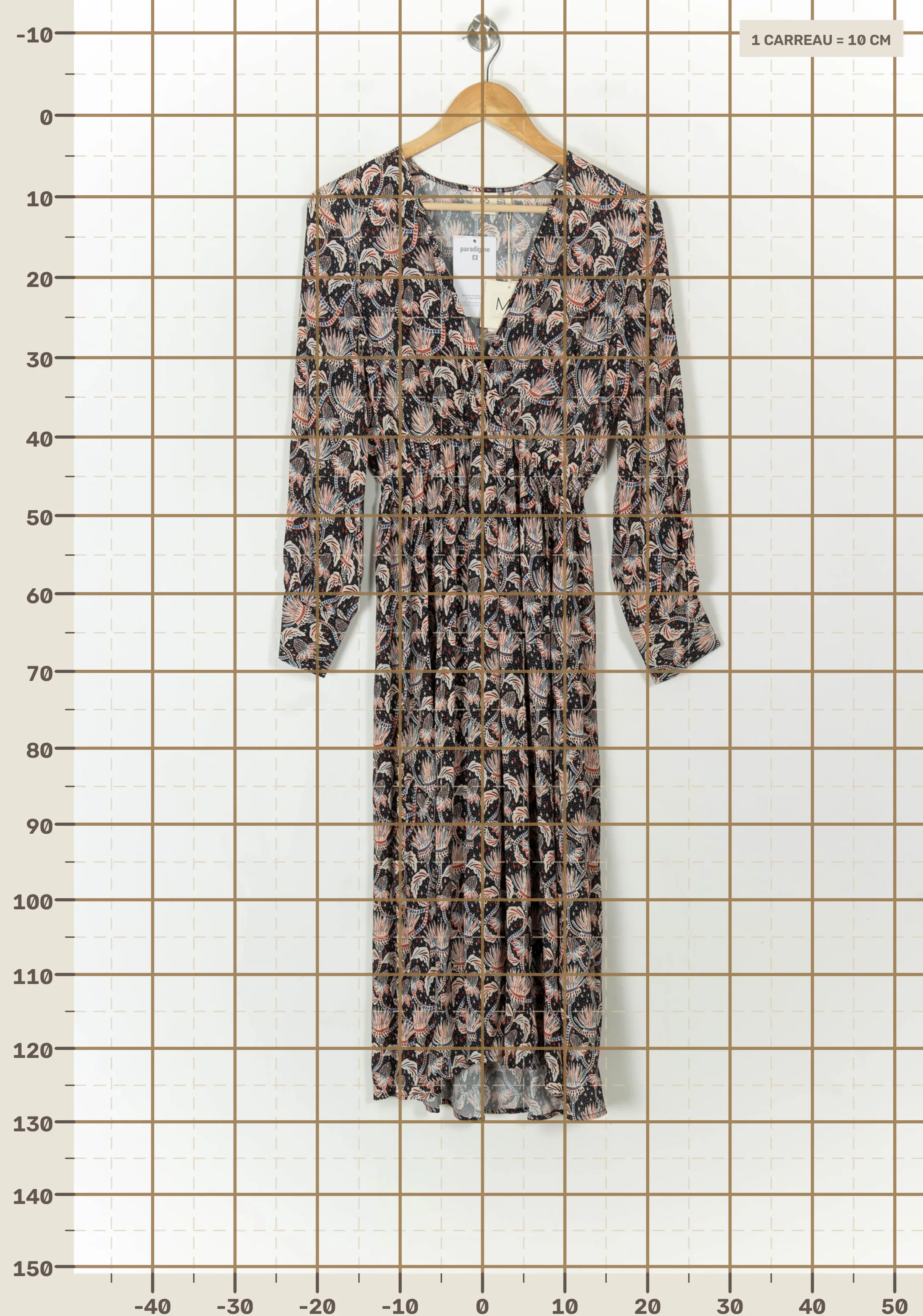 Robe longue MARIE SIXTINE - SECONDE MAIN Multicolored