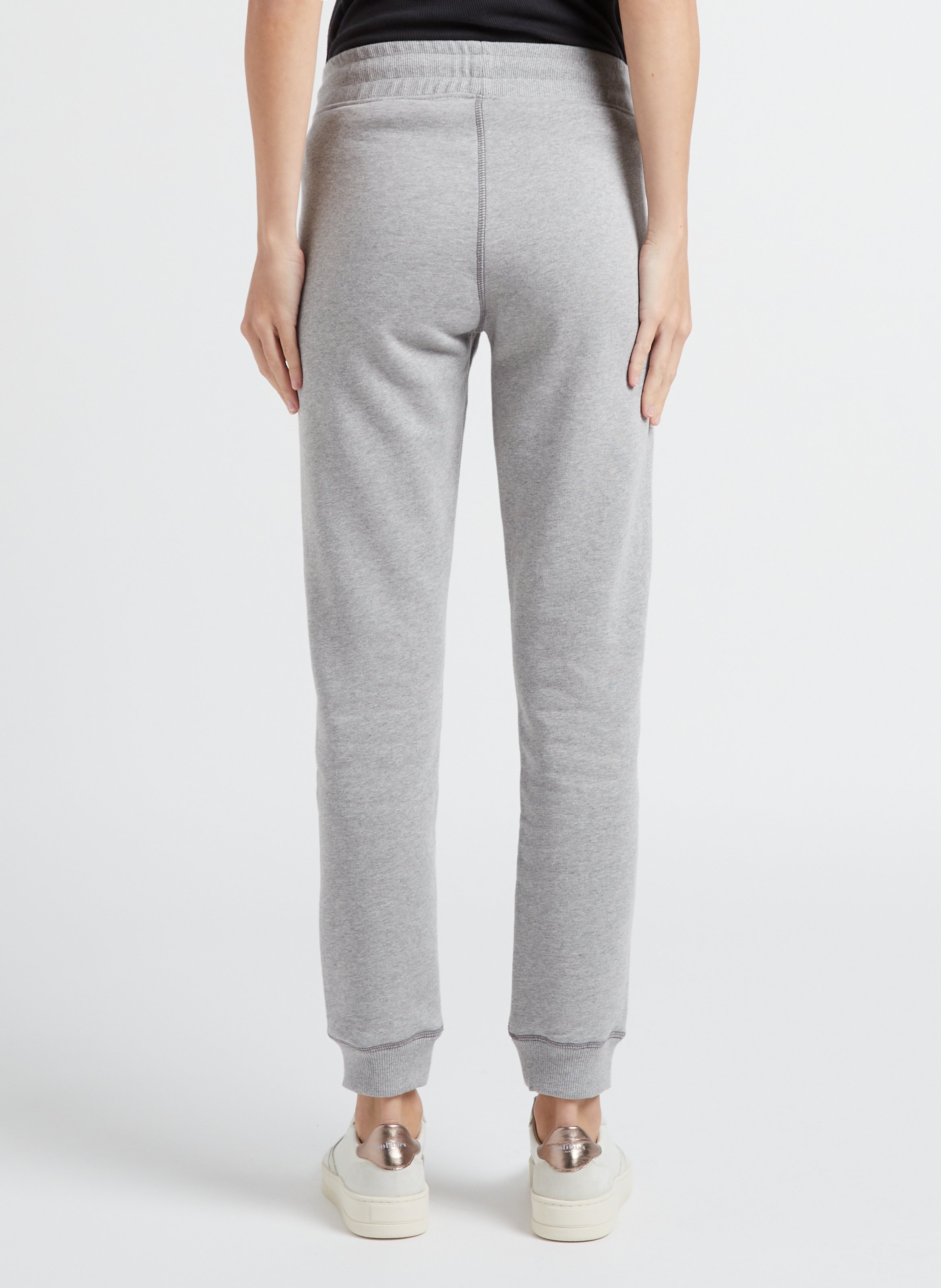 Cotton maternity track pants JOLIBUMP Grey