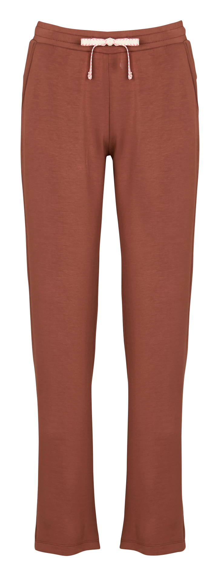 Misastreet straight jogging bottoms Brown