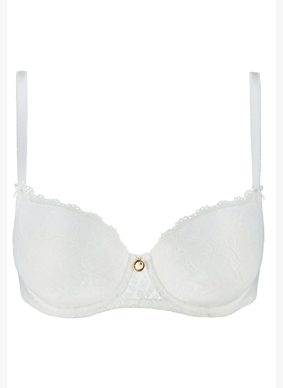 Half-cup bra | White by AUBADE Half-cup bra White