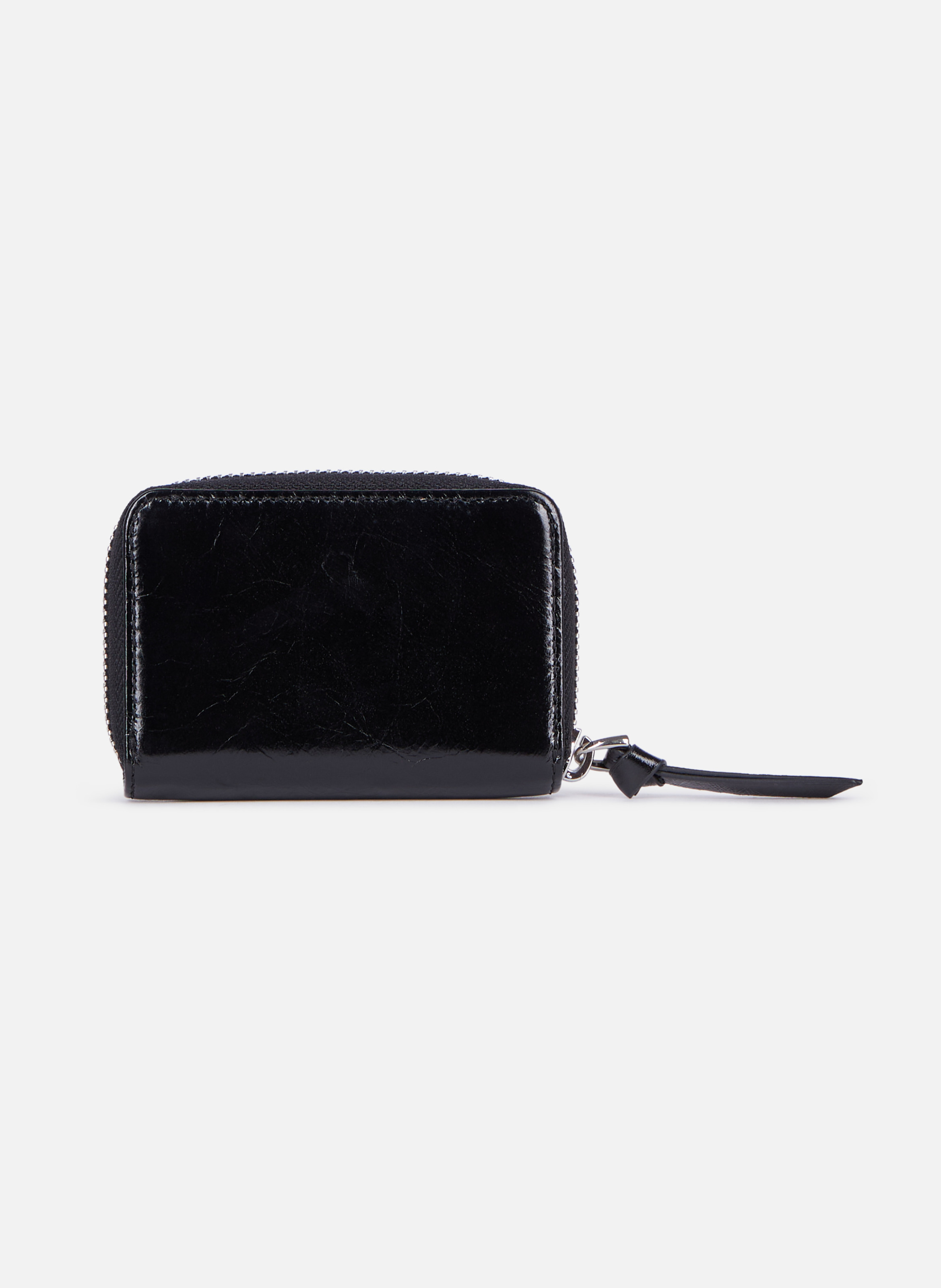 Amelia leather coin purse Black