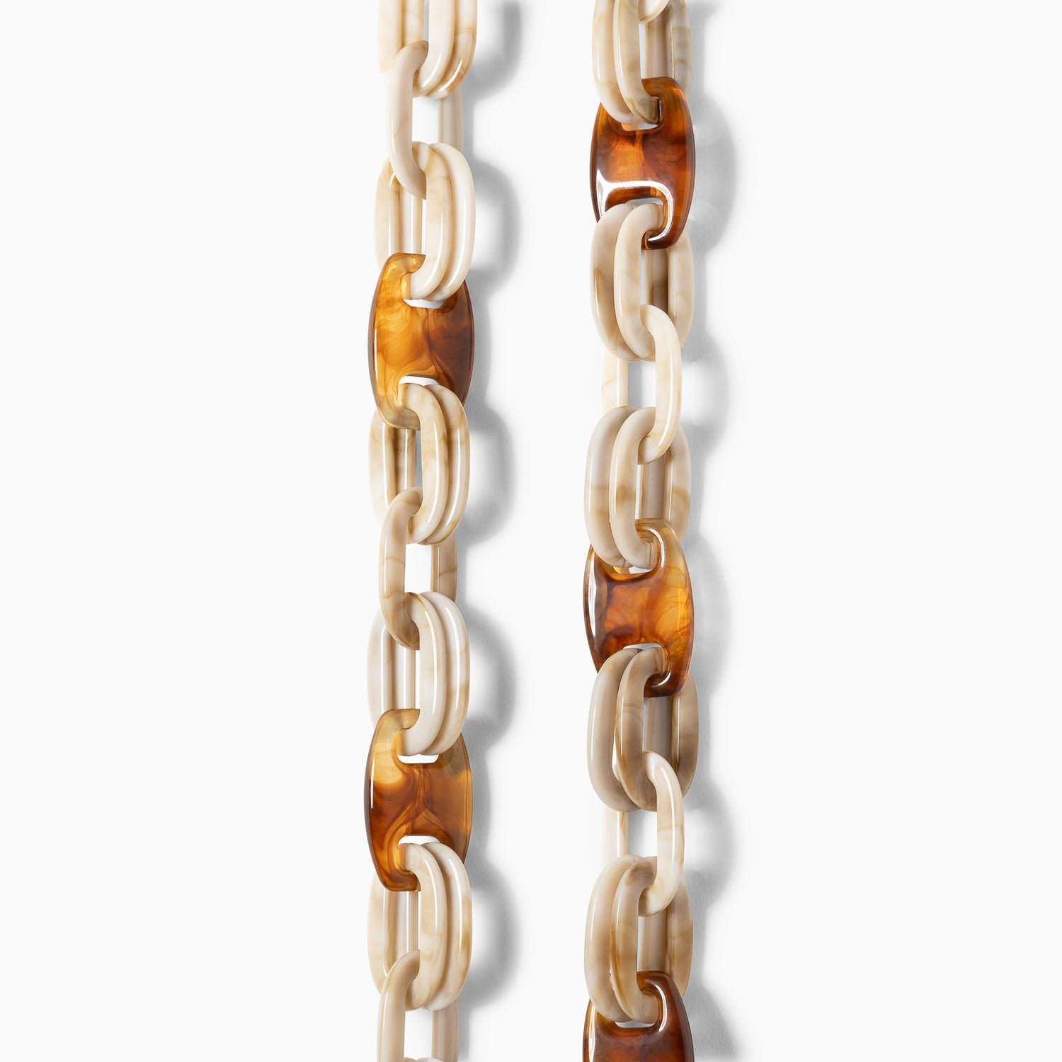 Chaîne de téléphone en acrylique VANESSA WU Beige